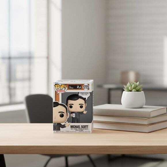 Funko Pop! Television The Office Michael Scott (Thats What She Said) #1773 Vinyl - Picture 7 of 7